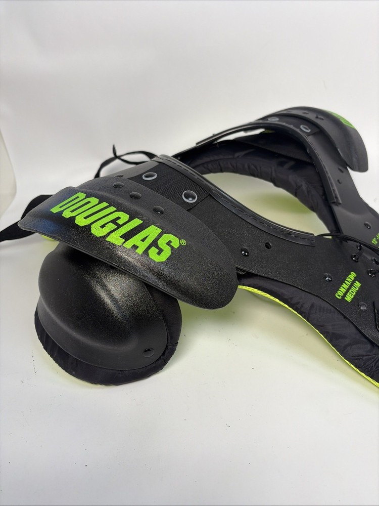Douglas Commando Football Shoulder Pads, Size Medium (13-14")