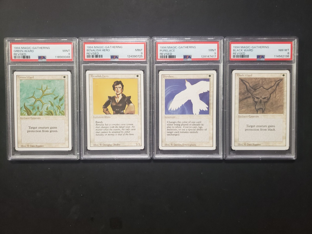 MTG Magic 43 PSA Revised 3rd Edition STARTER Set cards See Photos