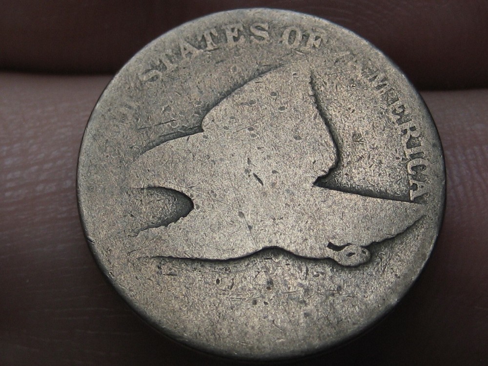 1856-1858 Flying Eagle Penny Cent- Large Letters