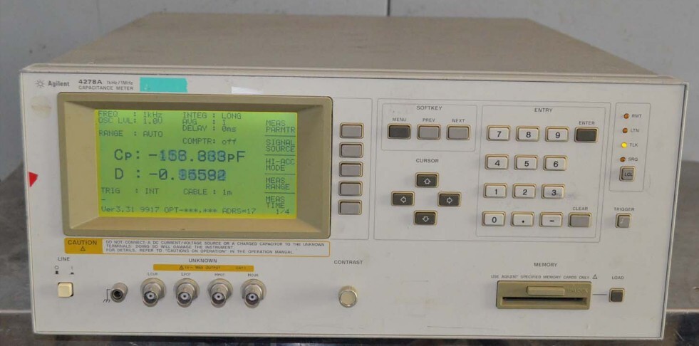 Agilent 4278A Capacitance Meter [#A404]