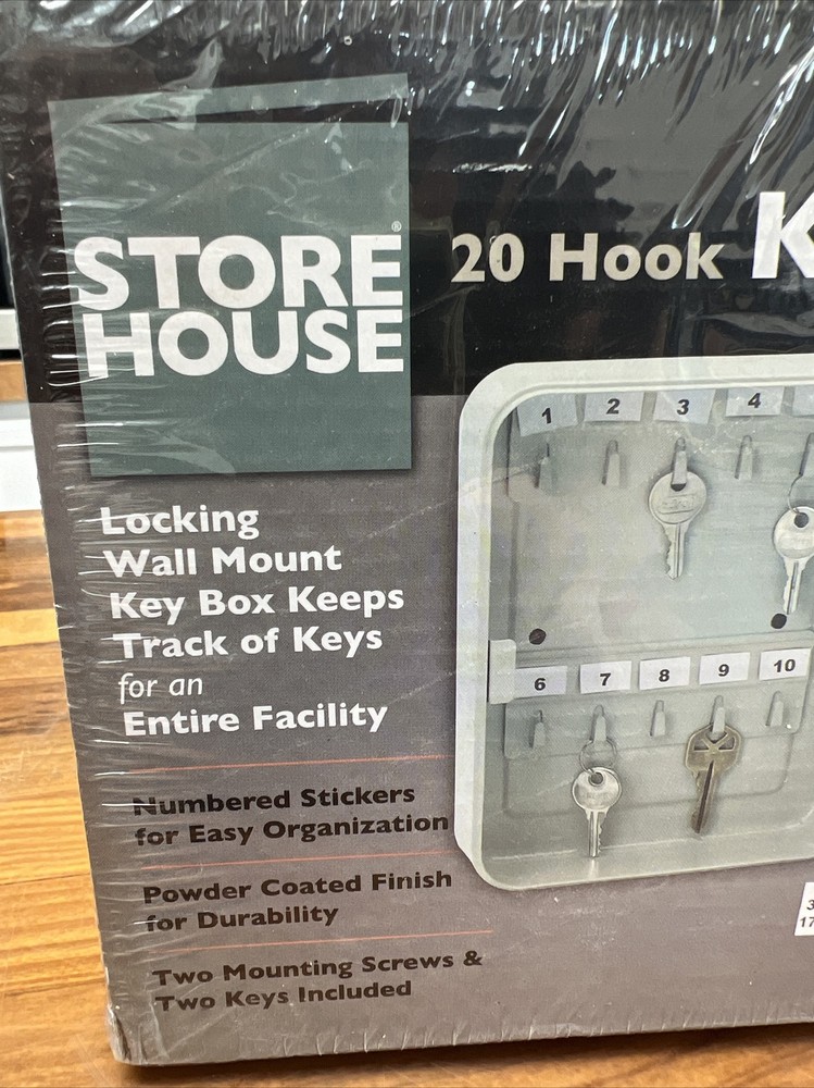 Key Box Locking Wall Mount 20 Hook