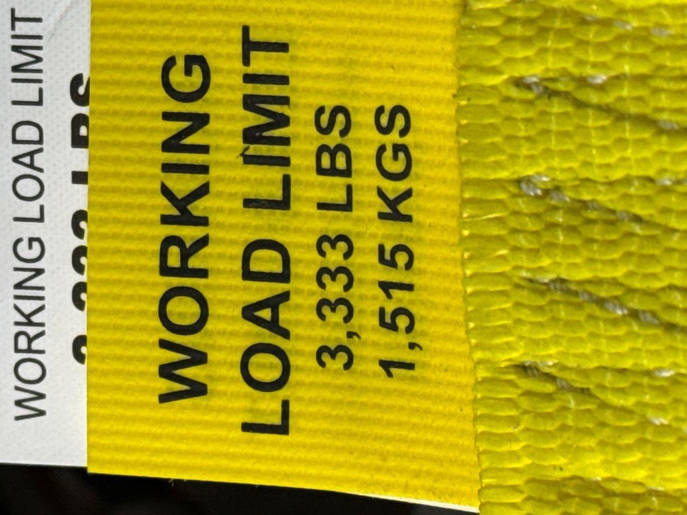 2"X30' Long Handle Ratchet Strap with J-Hooks 2 Pack