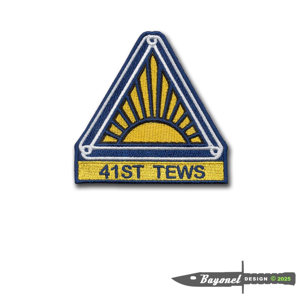 USAF 41st Tactical Electronic Warfare Squadron Commemorative Embroidered Patch