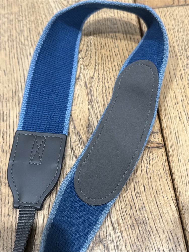 Vintage Blue Sony Handycam Camera Strap