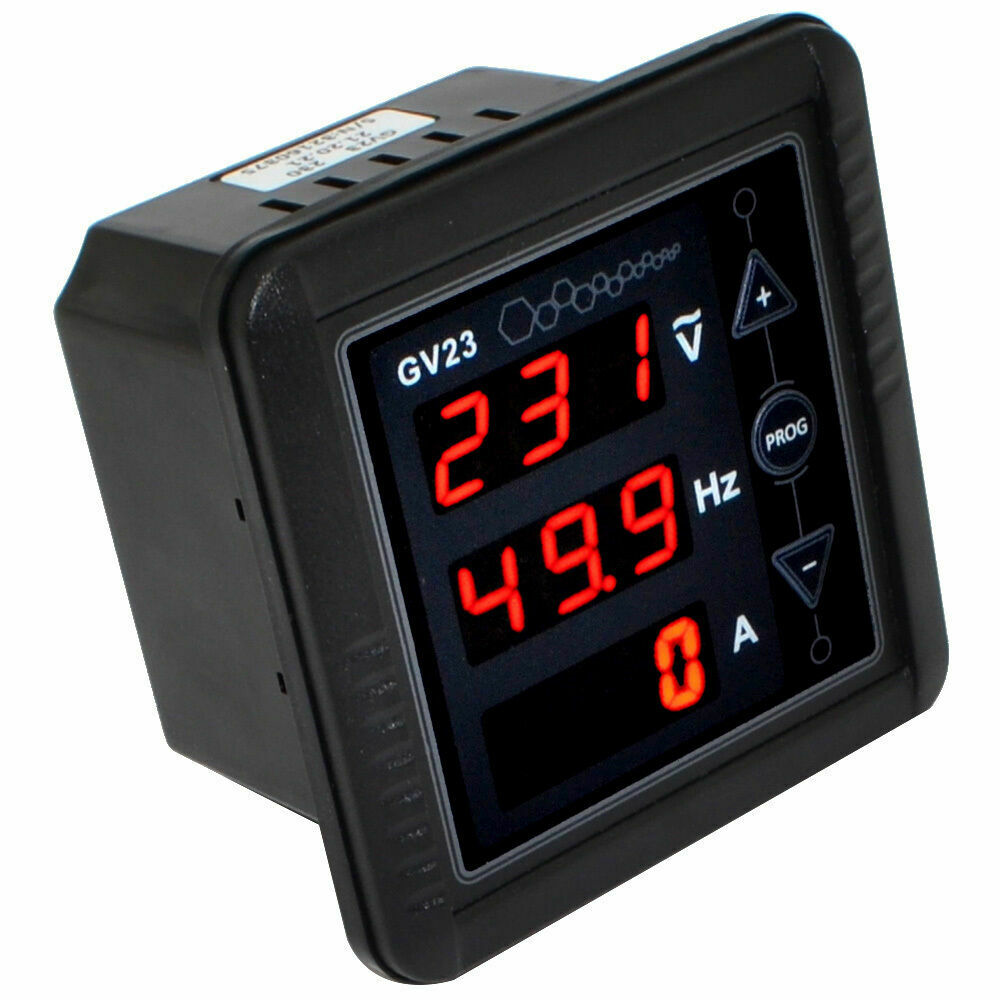 New GV23 Generator Digital Meter AC Voltage Frequency Current Meter Tester Table