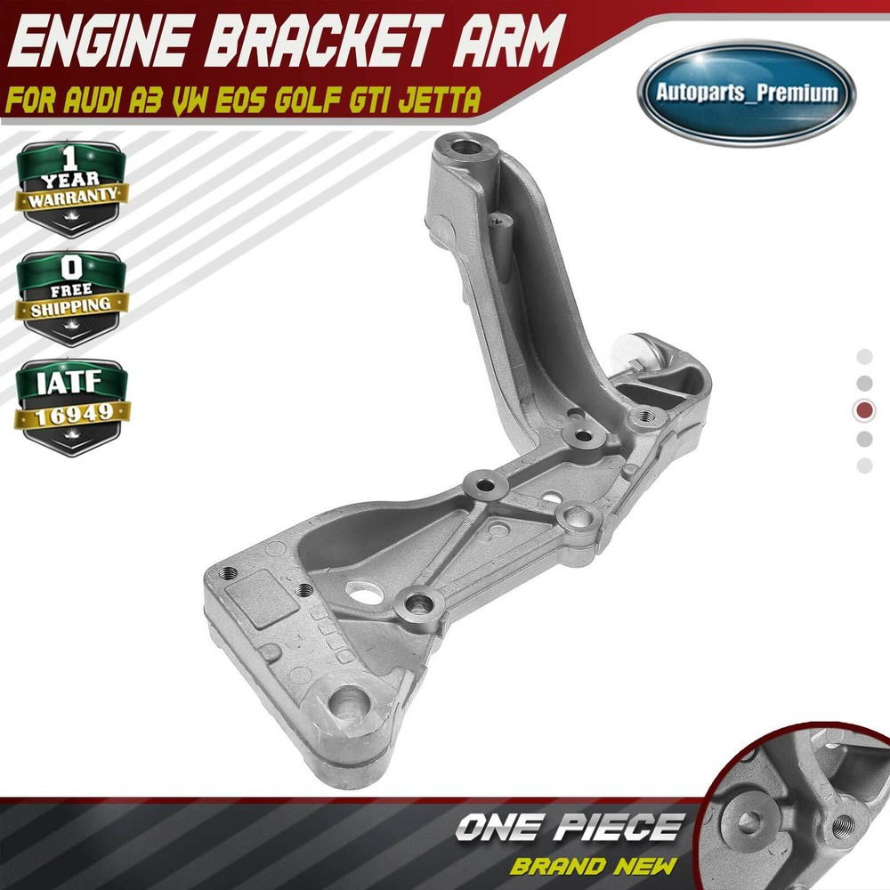 Engine Mount Bracket Arm for Audi A3 VW Eos Golf GTI Jetta R32 Rabbit Front Left