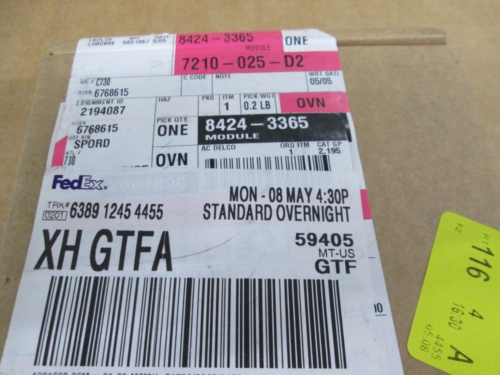 Genuine GM Parking Assist Control Module 84243365