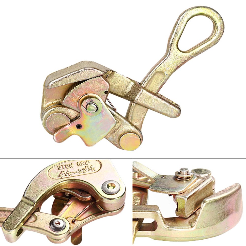 Cable Grip Wire Gripper Steel Cable Puller Tool for Wire Rope,Pulling 2204 Lb...