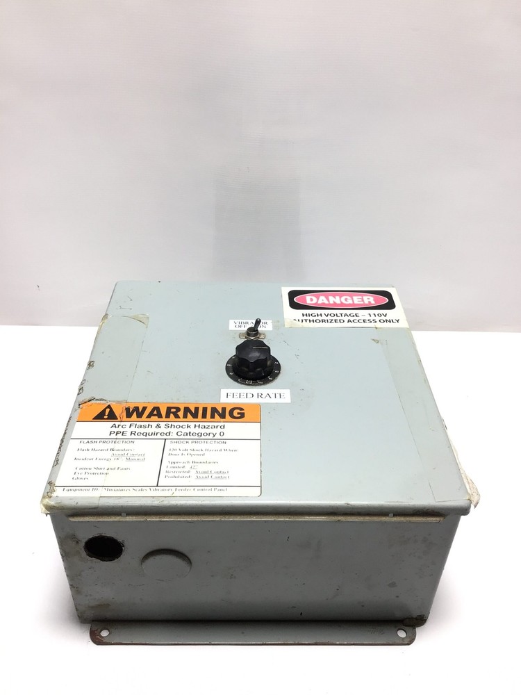 Hoffman Industrial Control Transformer Enclosure Type 12