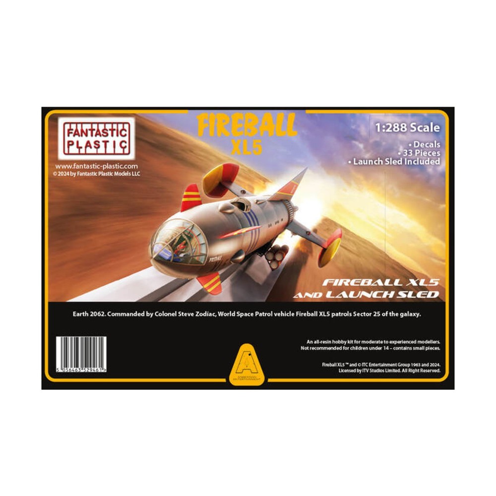 Fantastic Plastic Model Kit Fireball XL5 New