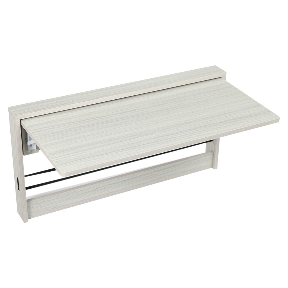 Wall Mounted Folding Table Light Gray Fold Down Table Wall Mounted Home