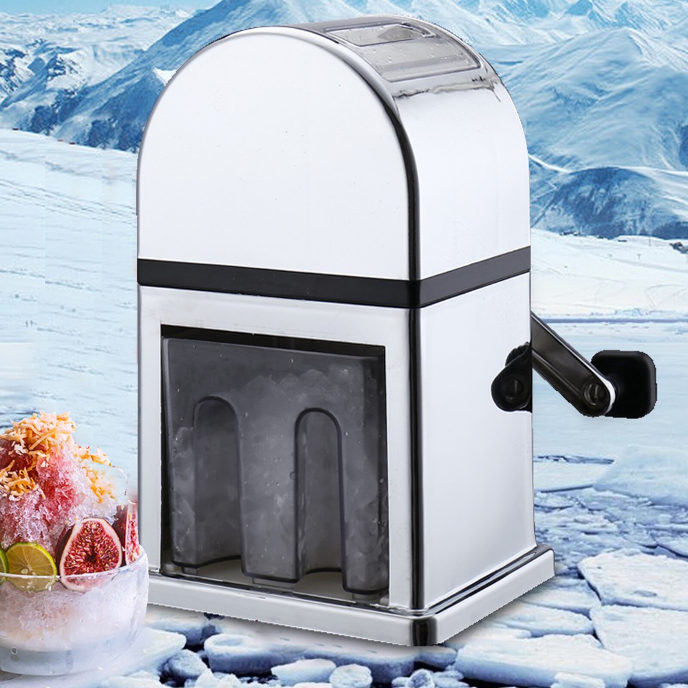Stainless Steel Ice Crusher Machine – Versatile Crushed Ice Maker