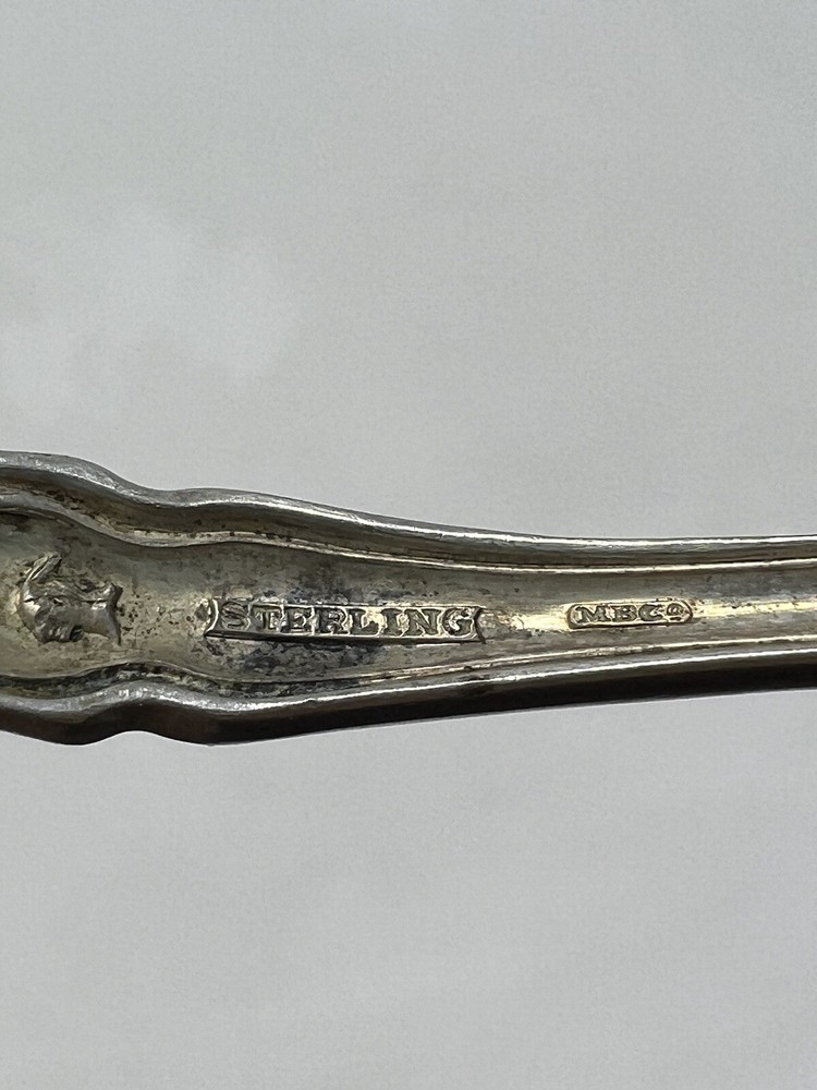 Vintage Sterling Silver Goderich Ontario Canada Souvenir Spoon