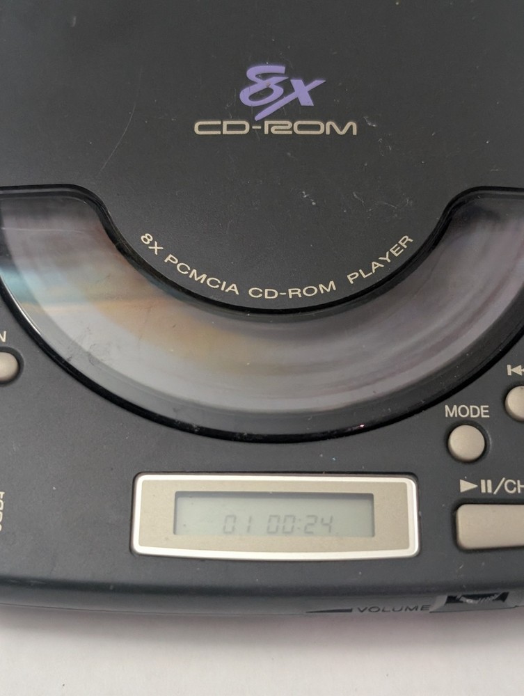 Panasonic KXL-783A Black Spatializer Speaker 8X CD ROM Player Tested Working