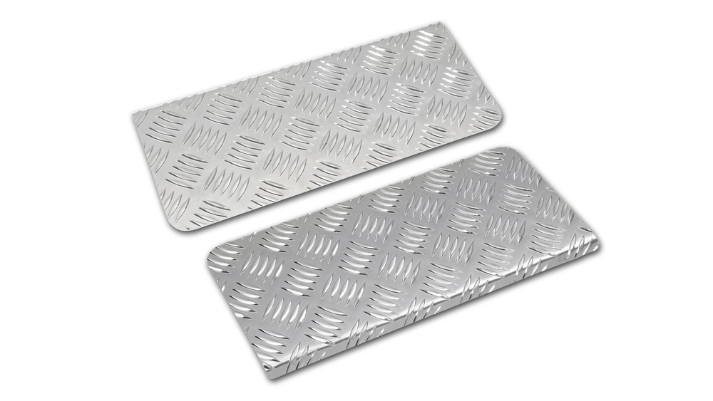 Fiat e-Ducato (250/290) 2021- Silver Front Inner Step Covers