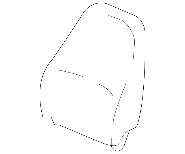 Genuine GM Seat Back Pad 96844704