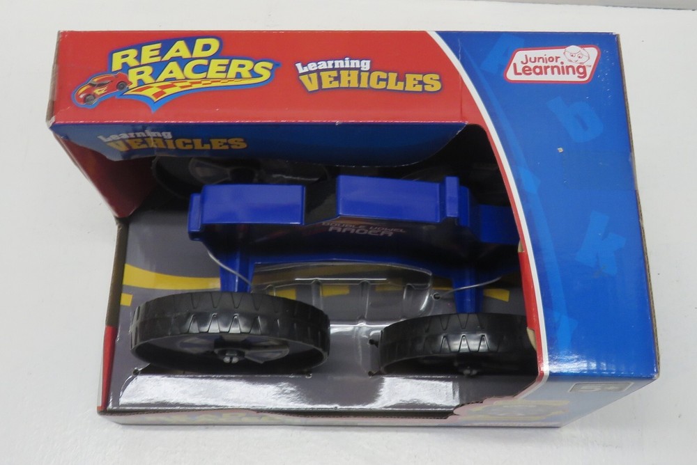 NEW Junior Learning Read Racers - Learn Sounds - Read & Spell - Self Check
