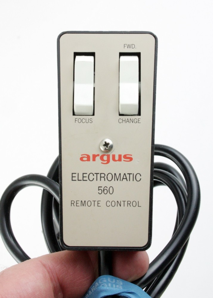 U198111 Vintage Argus Electromatic 560 Slide Projector Remote Control