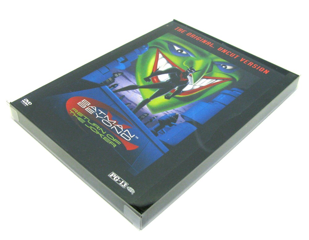 5x DVD SNAPBACK STYLE (SIZE DV6) -CLEAR PLASTIC PROTECTIVE BOX PROTECTOR SLEEVE