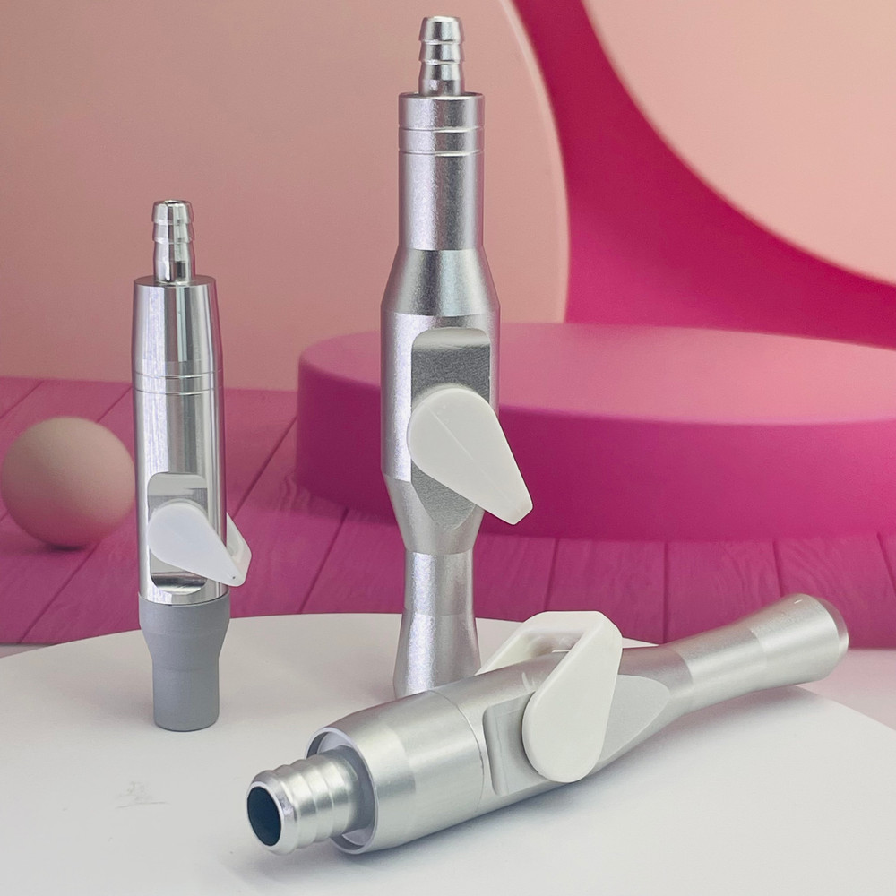 Dental Universal Saliva Ejector Suction Valves SE/HVE Tip Adaptor Strong/Weak