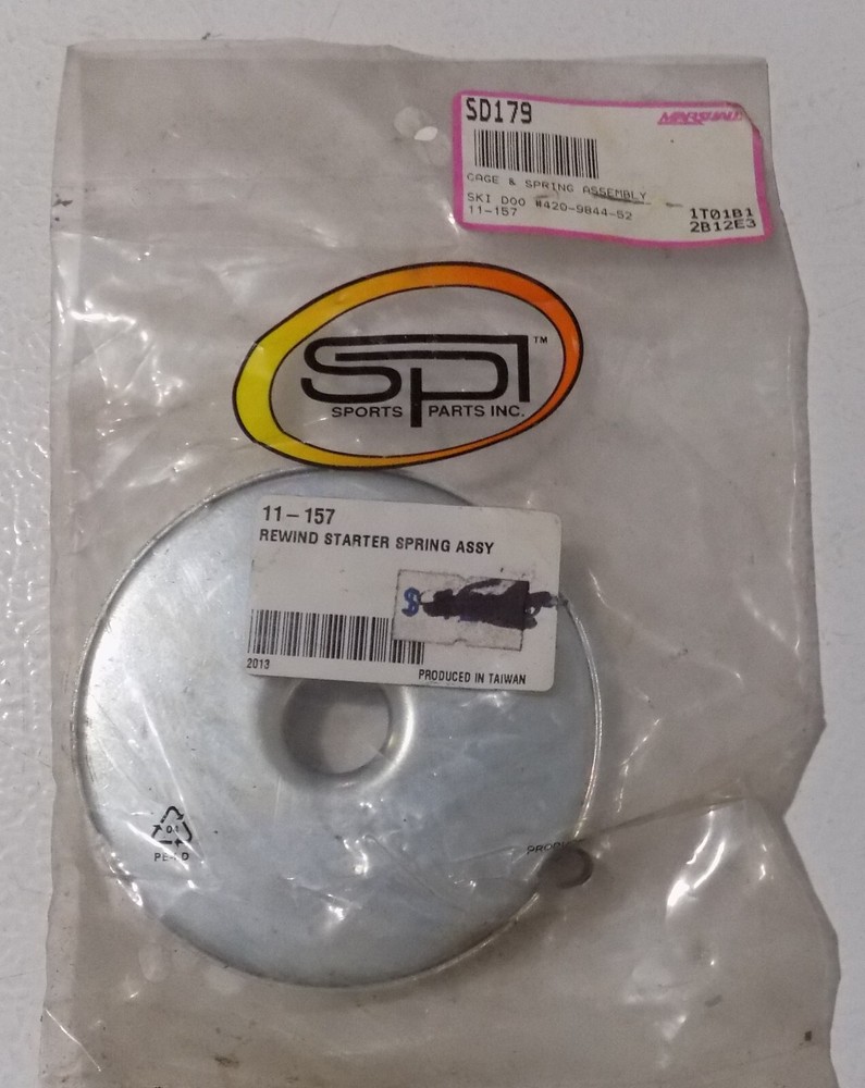SPI Rewind Starter Spring Assembly Ski Doo 420-9844-52
