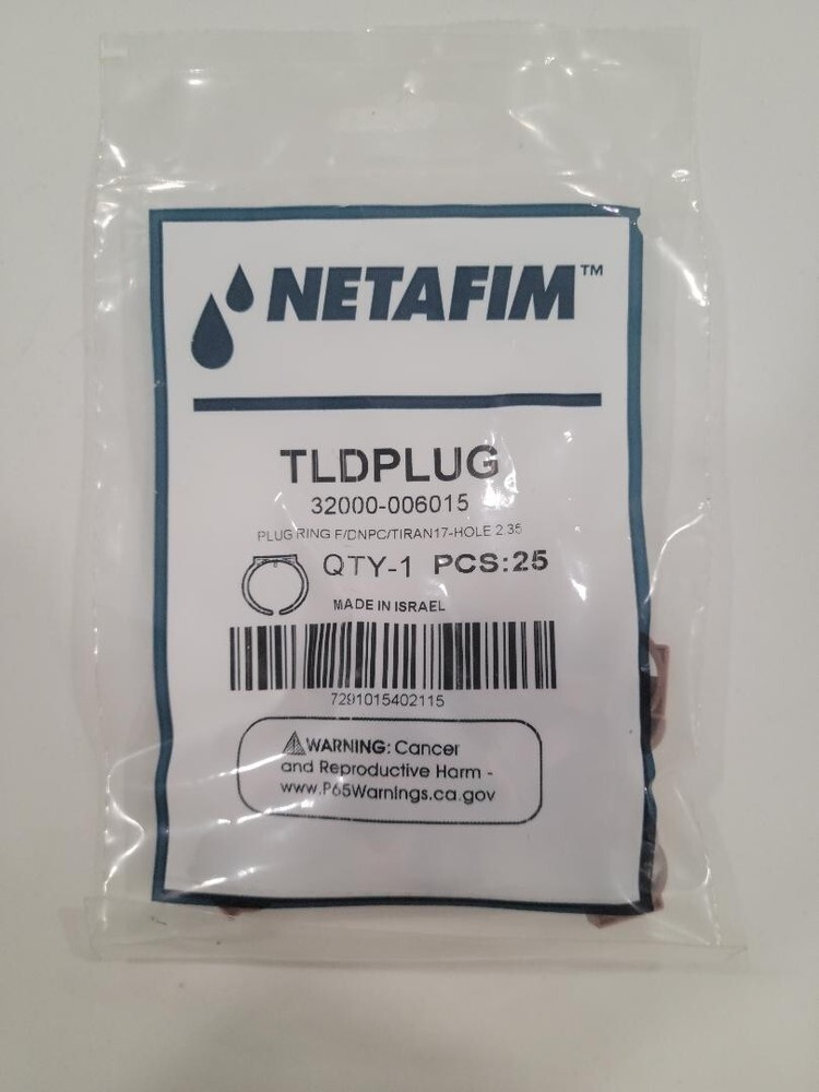 Netafim TLDPLUG - Bag 0f 25