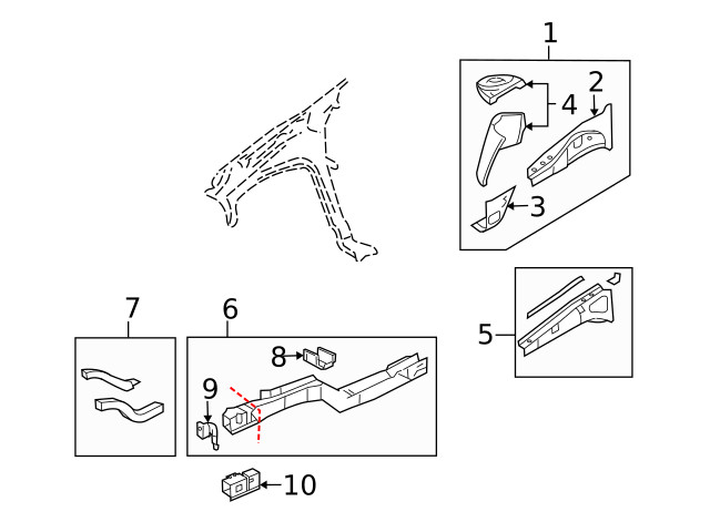Genuine GM Outrigger 10415436