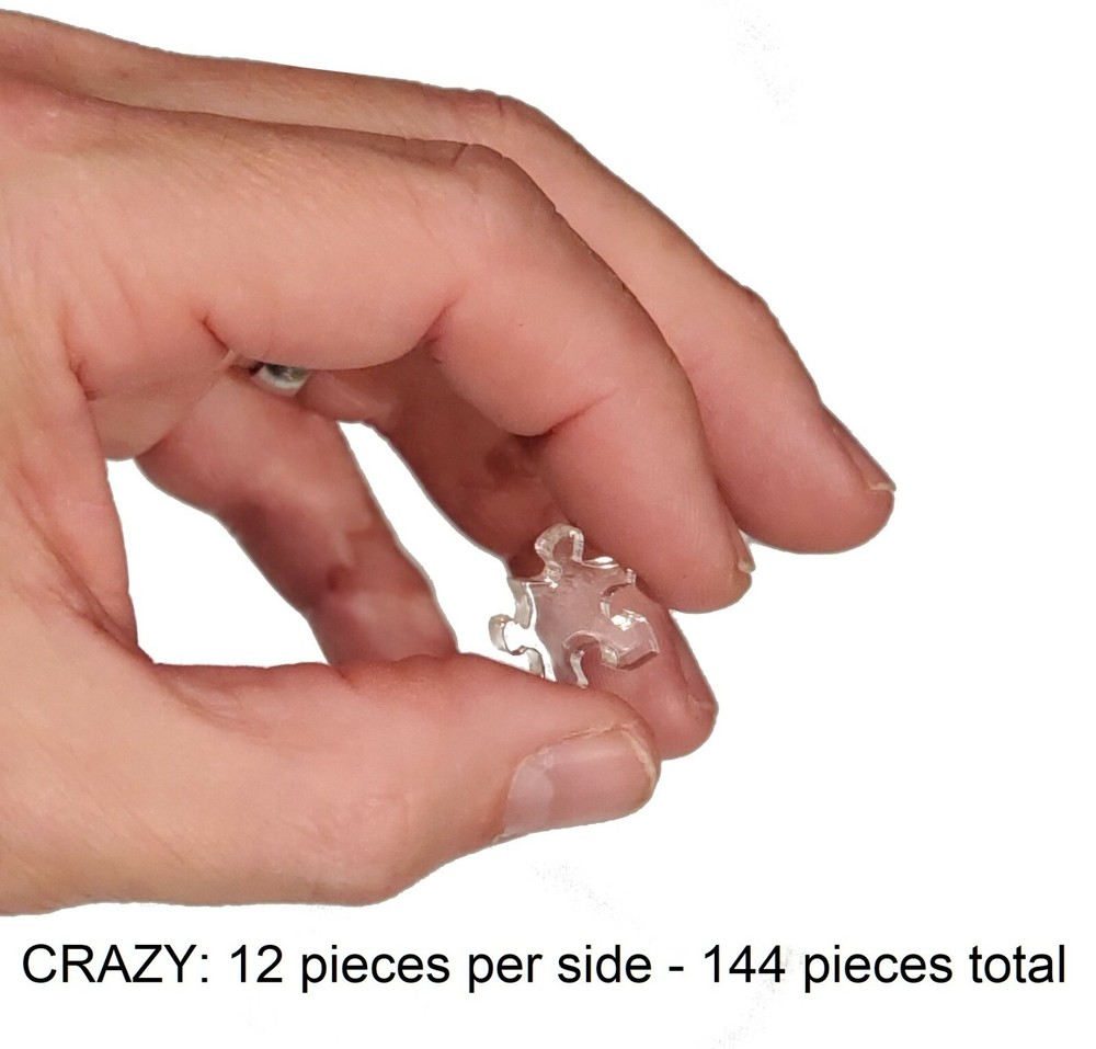 Puzzle Impossible - CLEAR JIGSAW PUZZLE that started the WORLDWIDE CRAZE!