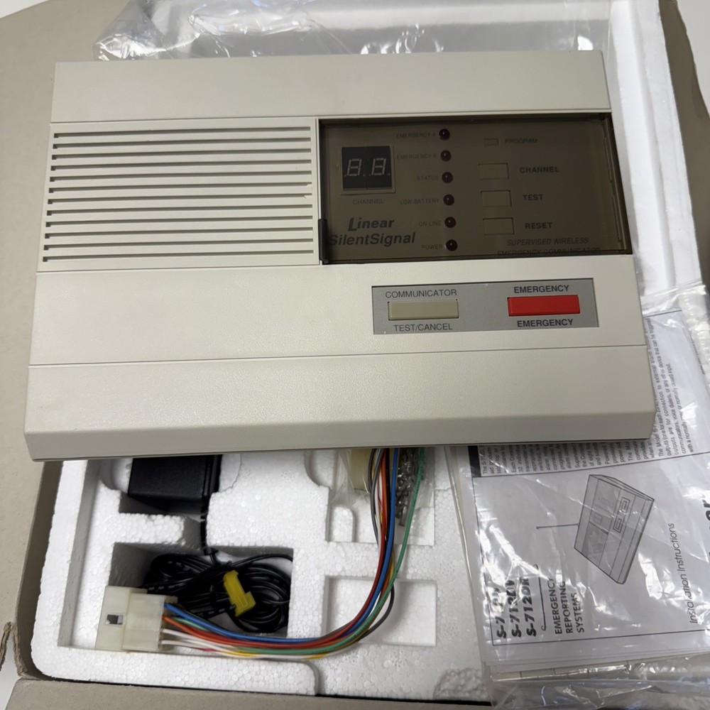 Linear s-712dr emergency reporting system