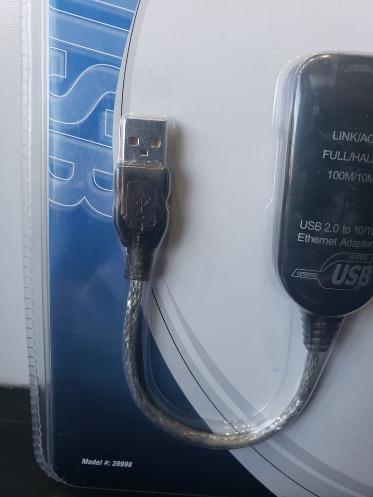 Cables To Go 39998 JETLAN USB 2.0 FAST ETHERNET ADAPTER