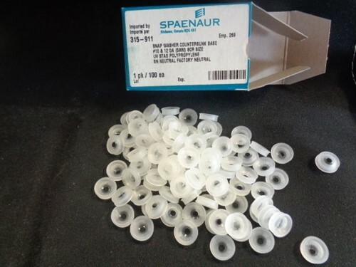 SPAENAUR 315-911 COUNTERSUNK WASHER SNAP CAP SET OF (100) 10 & 12 GAUGE