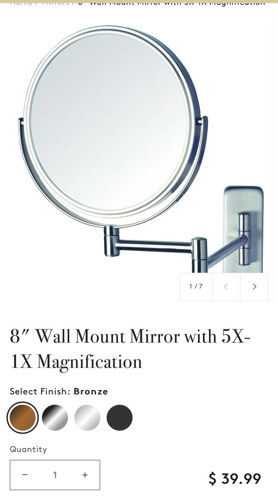 jerdon wall mirror