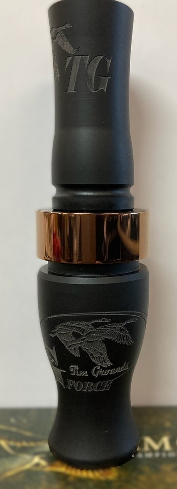 TIM GROUNDS G FORCE GOOSE CALL FLAT BLACK COPPER BAND