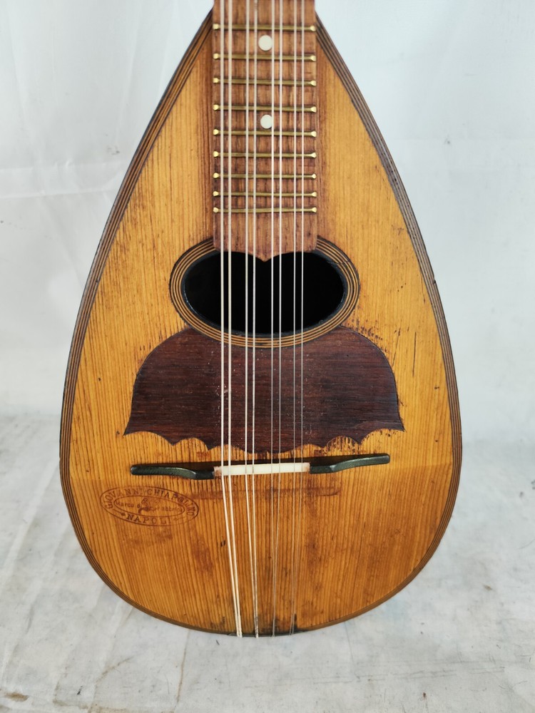 Mandolin 4/4 Giovanni Chiapolino 1900 Naples 曼陀林 만돌린マンドリン