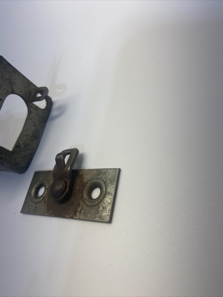 Original U.S. Military Box & Crate Hardware Hasp & Clasp Assembly