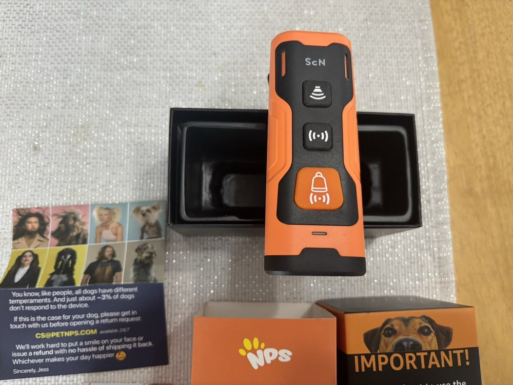 NPS Barking Control Behavior Trainer