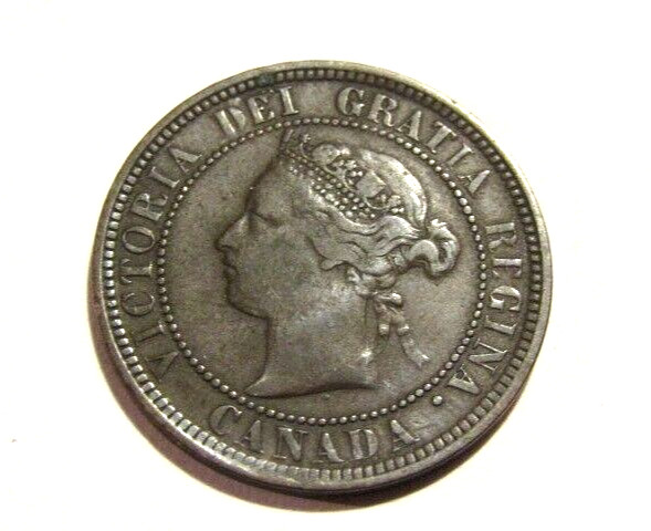Canada 1886 1 Cent Large Coin