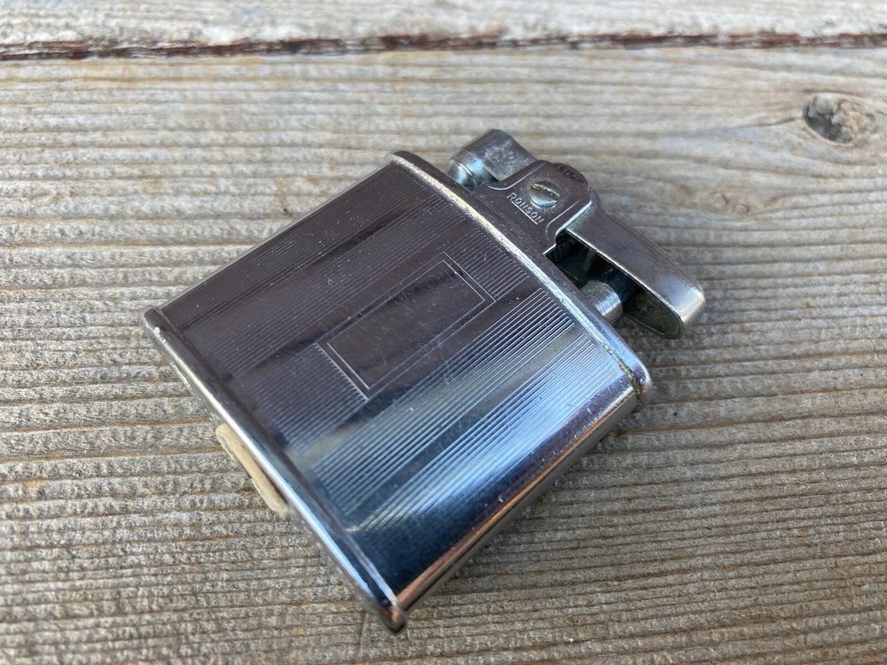 VTG Art Deco RONSON Standard Chrome Lighter