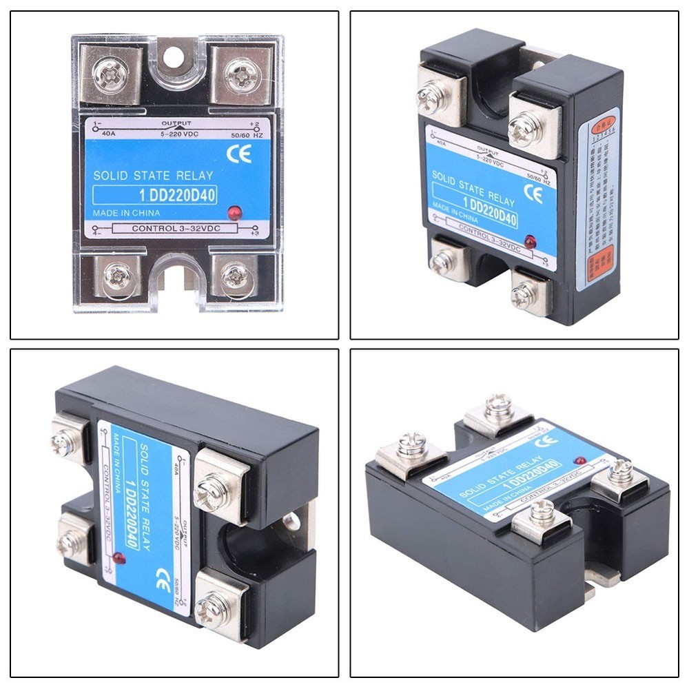 Control Relay Part Replacement Solid State Relay Load 5-220VDC 3-32VDC