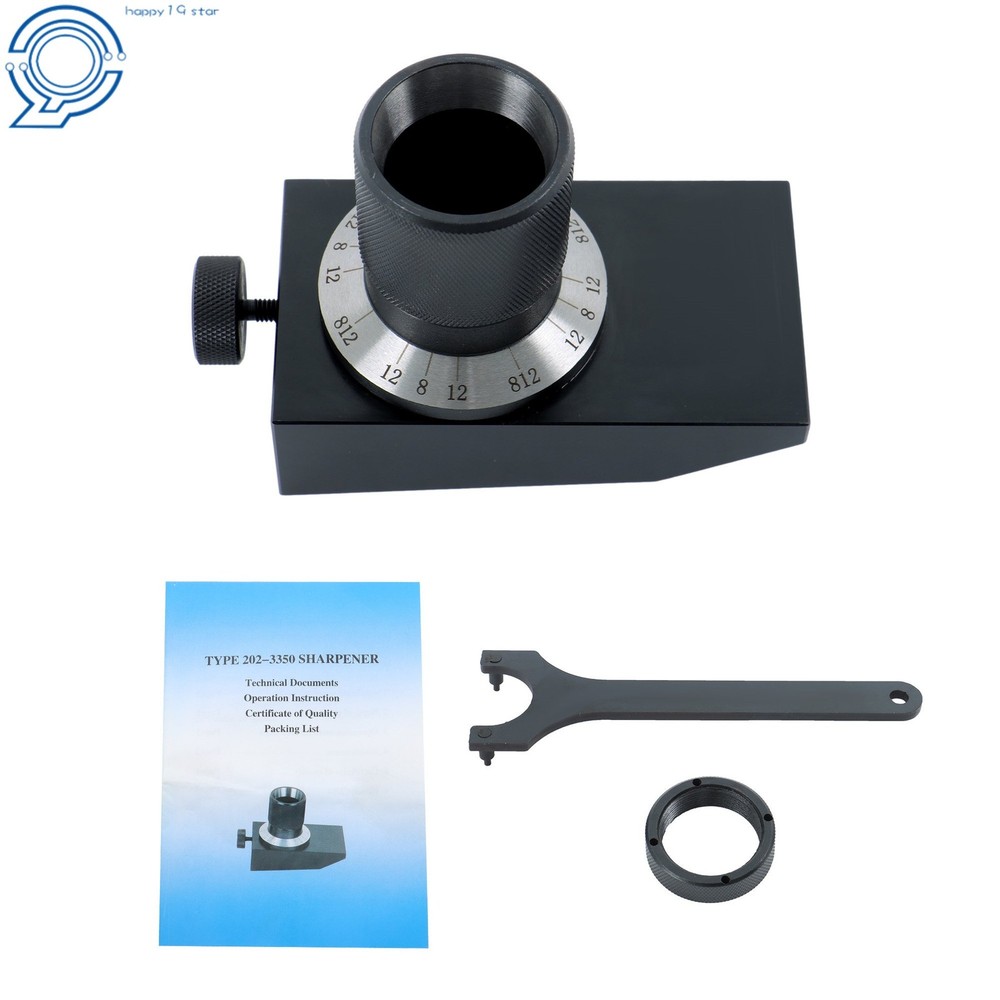 Rigid 5C Collet End Mill Grinder Fixture Adjustable Angle Sharpening