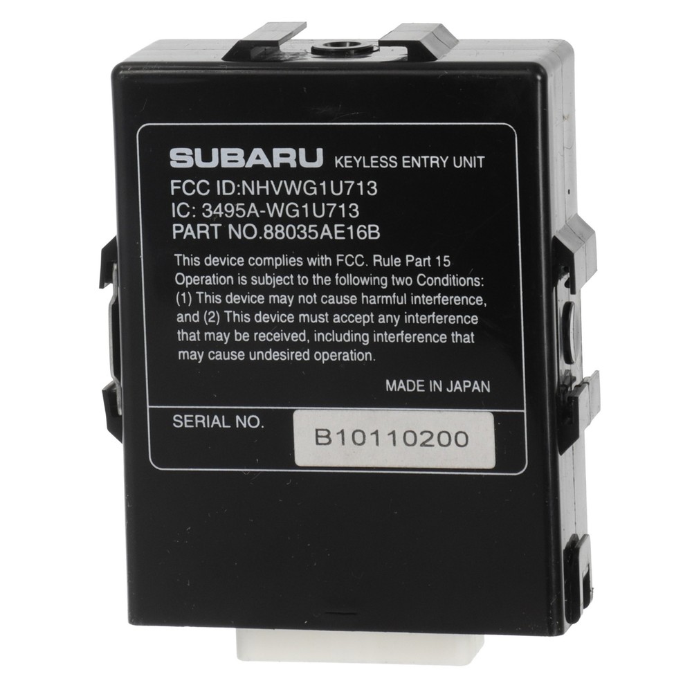 Genuine Subaru 2004 Legacy Outback Control Module 88035AE16B