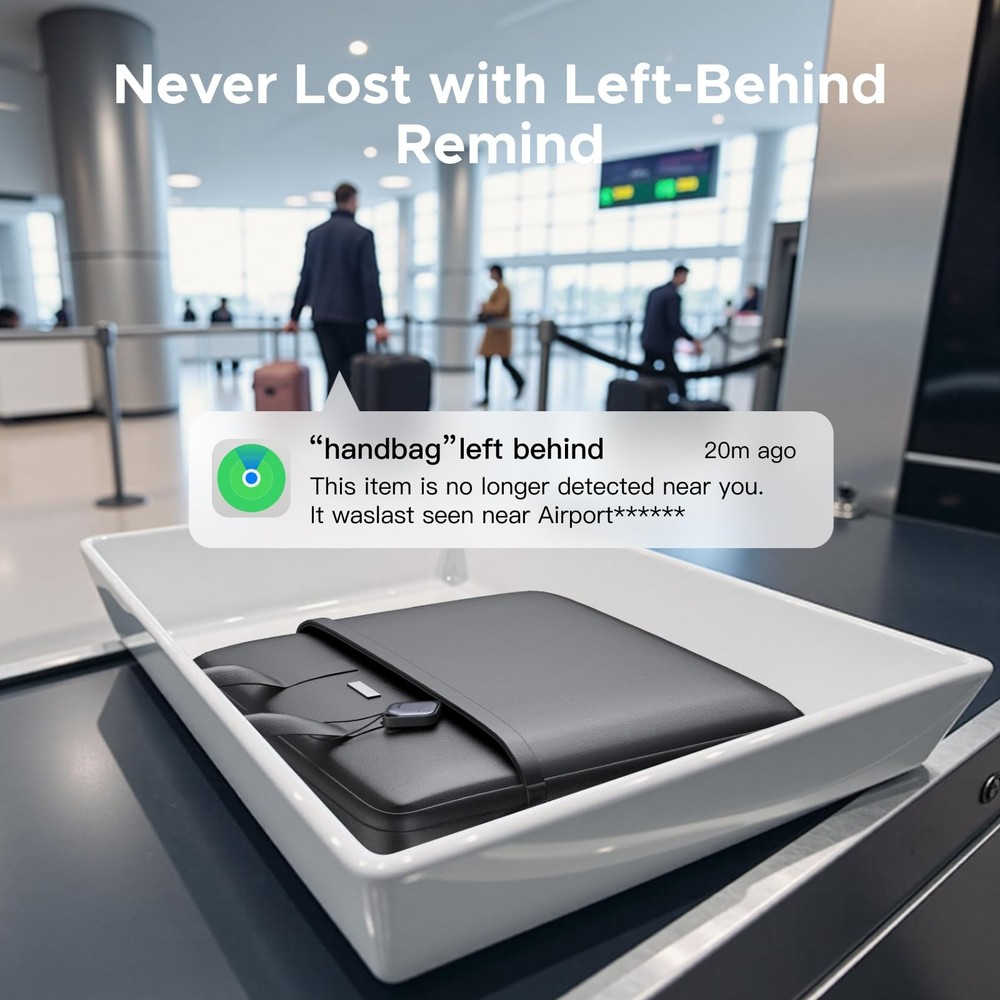 UGREEN FineTrack Air Tracker Tags (iOS Only) 4 Pack, 2-Year Replaceable...