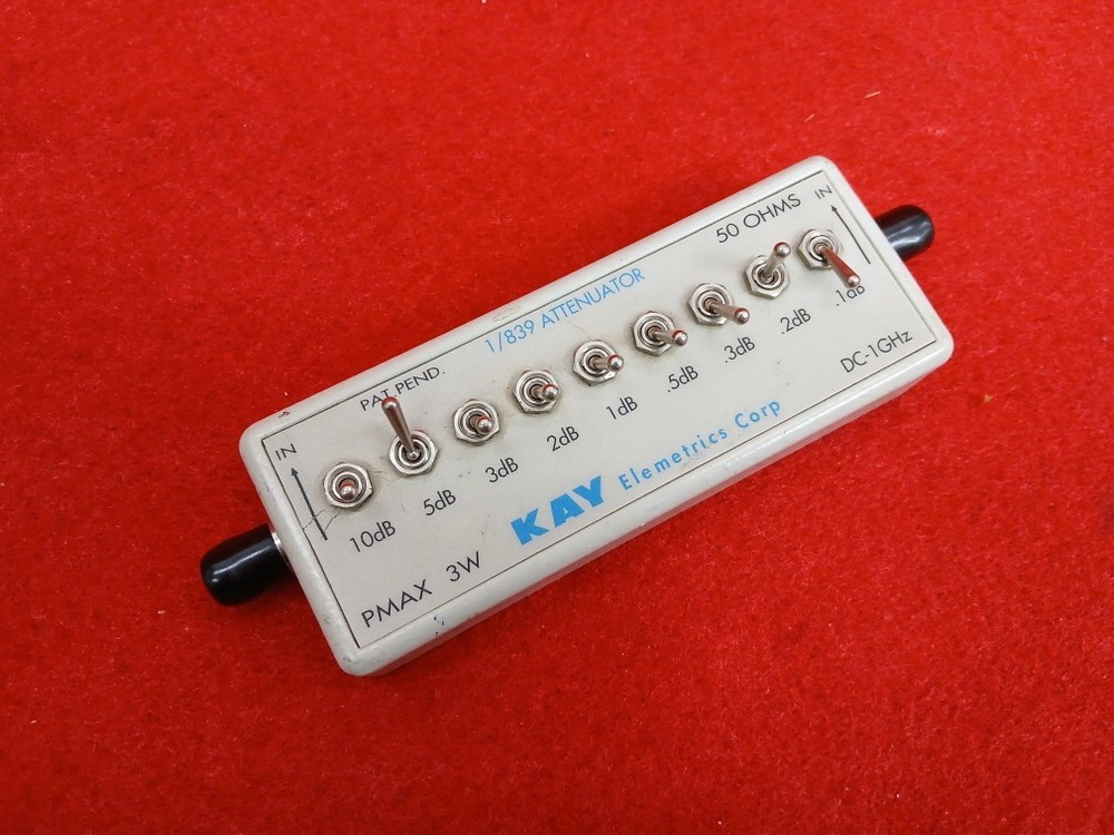 KAY Elemetrics 1/839 ATTENUATOR