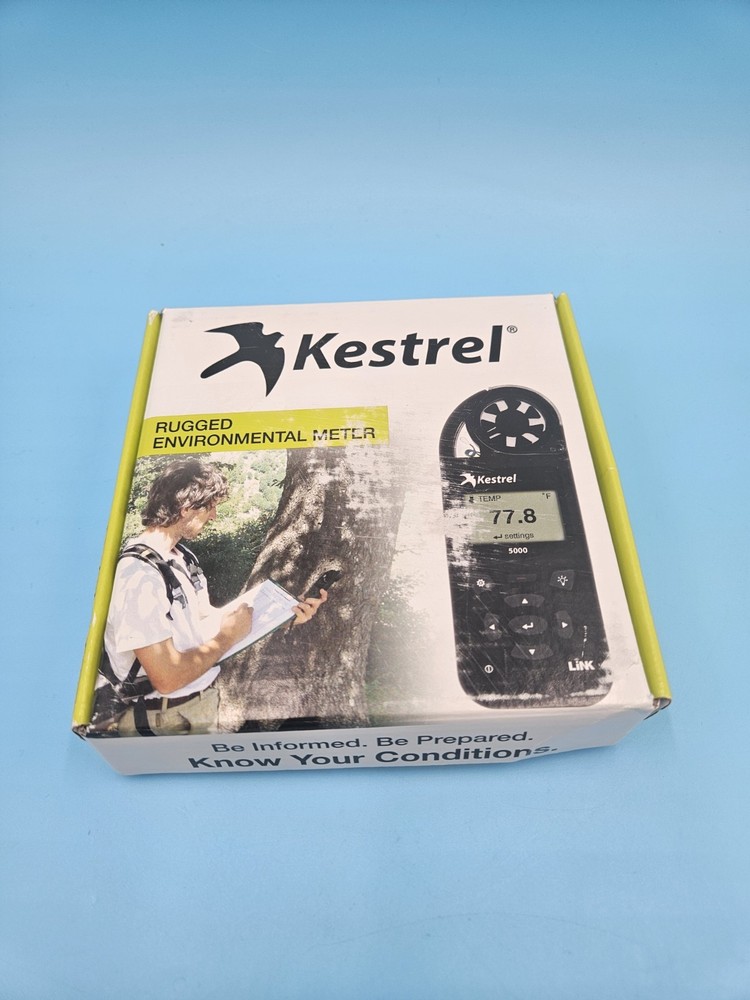 Kestrel 5000 Environmental Meter 0850LBLK With Link - Open Box