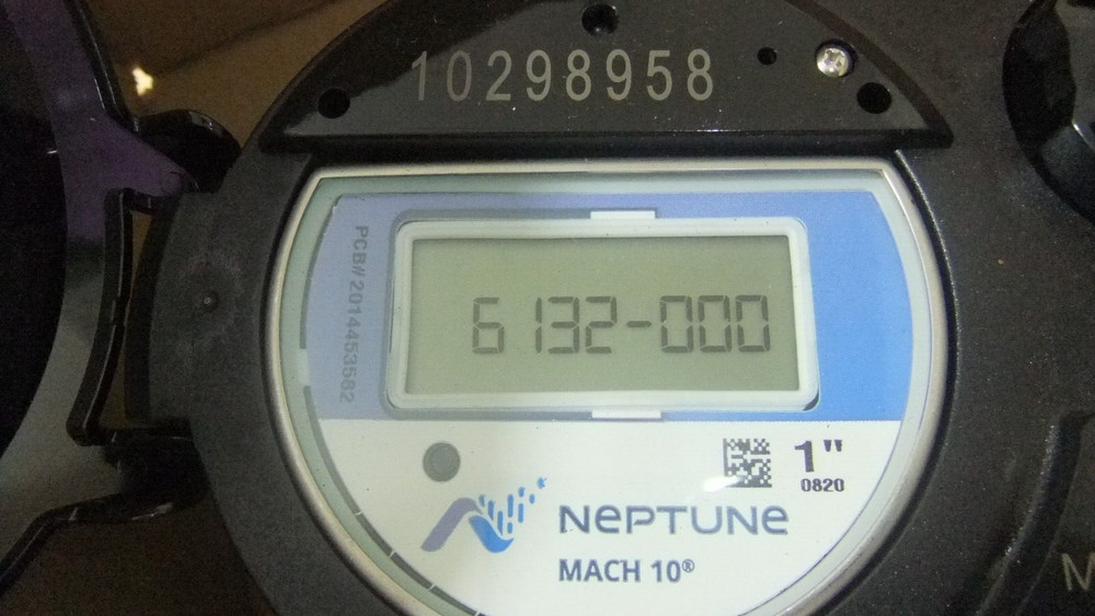Neptune Water Meter 1” Mach 10