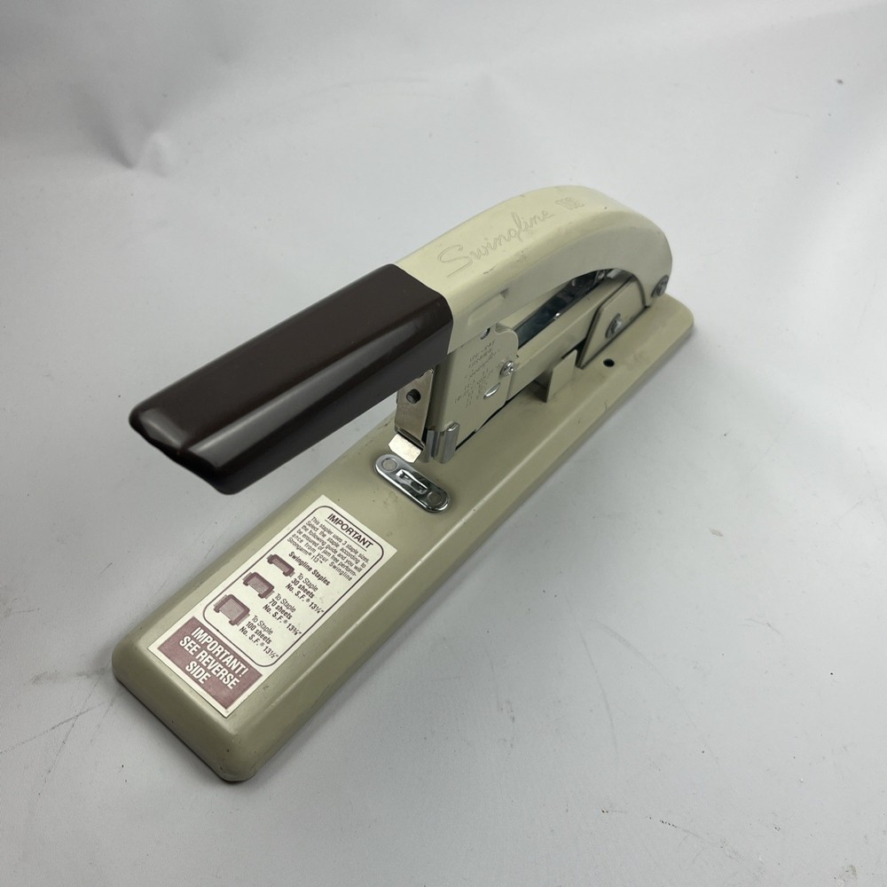 Vintage MCM Swingline 113 Strong Arm Heavy Duty Stapler For Thick Documents