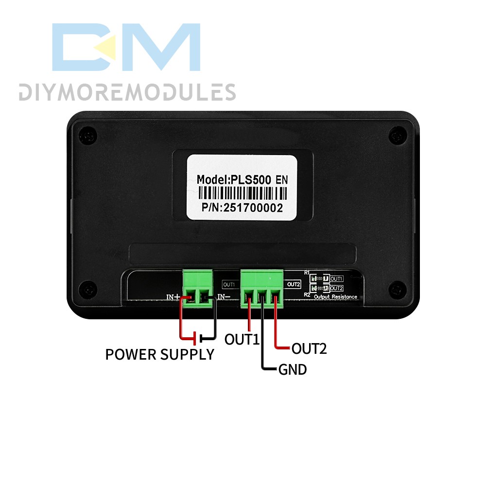 Signal Generator Module 2CH Adjustable Dead zone PWM Pulse Frequency Duty Cycle