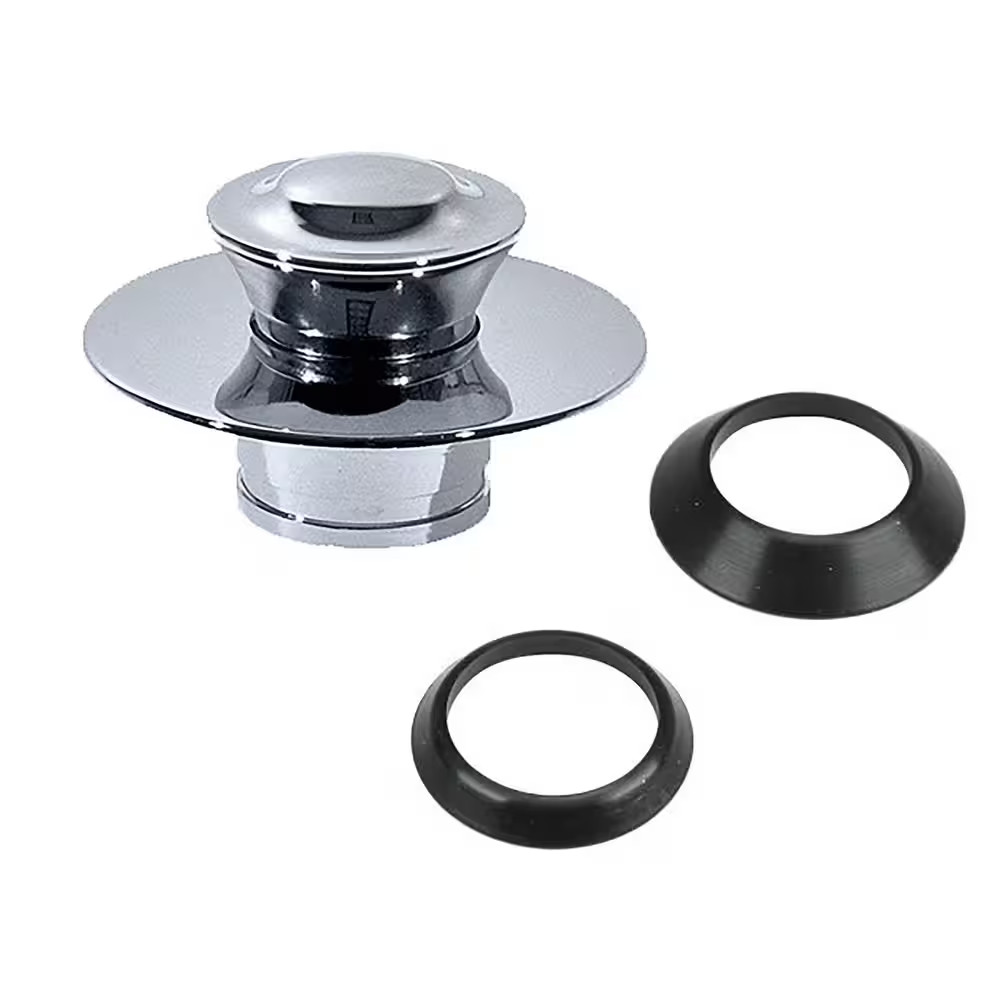 EZ Drain Bathtub Drain Stopper in Chrome