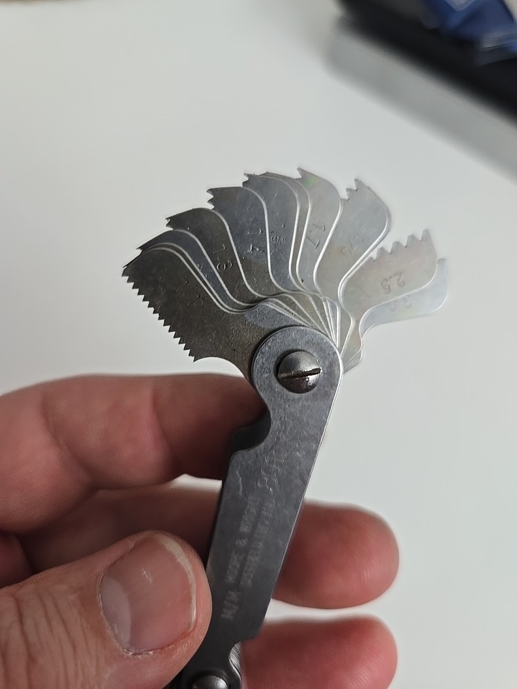 Moore & Wright UK METRIC SCREW Thread GAGE # 801