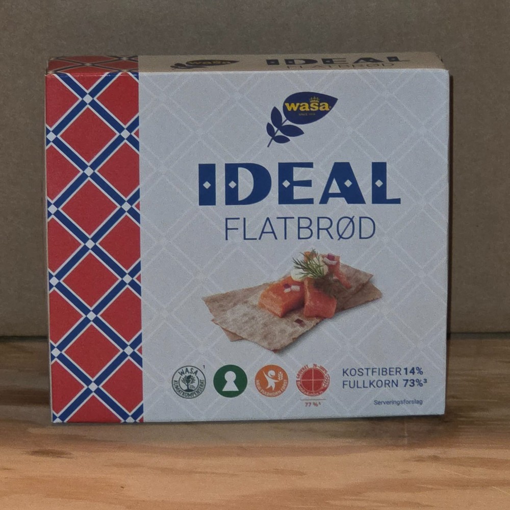 WASA Ideal Flatbrød (Flatbread) 190g - 31.05.26
